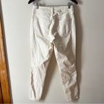 Free People Off White Beige High Rise Skinny Leg Jeans Size 27 Cotton Blend Photo 4