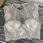 Victoria's Secret Victoria’s Secret Gray Lace Dream Angel Lined Demi Bra Top 32B Photo 1
