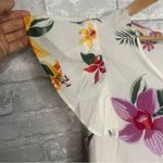 Old Navy  Women’s White Floral V-Neck Top Size XL (RN54023) Photo 3