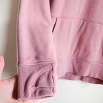 Athleta  Pink Light purple Faux Fur Lined Hoodie Small Photo 3
