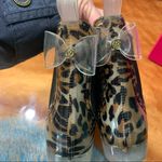 Catherine Malandrino NWT Chelsea Rain Boots Leopard size 8 brown black Photo 1