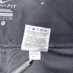 Nike  Dri-Fit Cropped Black Womens Running Leggings size S small Straight Leg Photo 5