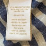 Hope & Harlow Striped Twist Knot Blouse Festival Fairy Cottage Western Casual Blue Photo 7