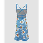 Cider NWT  Women's Size Small Multicolor Daisy Print Sleeveless Mini Dress‎ Photo 3