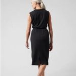 Athleta  Santorini Cinch Black Dress Photo 1