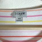 J.Crew  Soft Knit Striped Stripe MIDI Ruffle Dress size xs ladies cute Photo 4