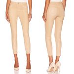 L'Agence Margot Revolve High Rise Skinny Jeans Nude & White Coat Contrast Sz 28 Photo 1