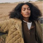 Madewell NEW plus Bowden Henley Sweater in Coziest Yarn, brown,plus size: 1X Photo 3