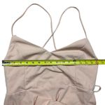 Lulus NWT Women's XL Caryl Light Blush Ruffled Tulip High-Low Maxi Dress Photo 9