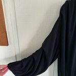 Free People  Beach Cable Knit Elegant Black V-Neck Dress Photo 1