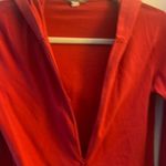 J.Crew  Women's Red Hoodie Top Photo 6