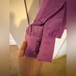 Allegra K Purple Cowl Neck Long Sleeve Blouse Jewel Tone Size XL Photo 2