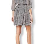 Joie  Andora Silk 3/4 Sleeve Geo Print Mini Dress Photo 1