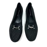 Donald Pliner‎ Size 8.5 Flats Black Loafer Horsebit Slip On Workwear Everyday Photo 8