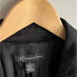 INC International Concepts Black Utility Trench Coat Jacket Size M Y2k Size M Photo 1