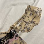 Playboy  Intimates large nightie teddy runs small crochet lace trimmed bunnies Photo 9