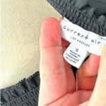 Current Air  Los Angeles‎ Black Ruffle Short Sleeve Blouse Size Small Photo 8