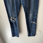 Lucky Brand Women's 6 Floral Embroidered Mid Rise Jeans Sienna Slim Boyfriend Photo 2