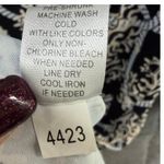 Lulu B Shift Travel Dress Womens 1X Black Beige Nautical Coral Rope Resort Beach Photo 12