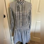 J.Crew Women's Cotton Gingham Sundrine Flannel Shirtdress Long Sleeve Size 2 Photo 5