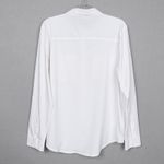 Eddie Bauer  Womens Classic Fit White Long Sleeve Button Down Shirt Large Photo 7