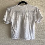 Aviator Nation Women’s White Soft Gold Lightning Bolt T Shirt Size XS Photo 2