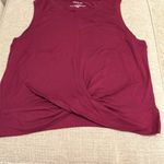 Banana Republic  maroon color tank top size large Photo 3