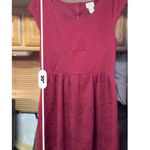 Eyelash Couture  Maroon Mini Dress - Women's XL Photo 6