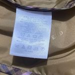 Lands' End Green Quilted Full Zip Plaid Woman’s Vest Small Photo 6