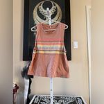 prAna  Organic Graphic Sleeveless Pink Sand Baja Top Photo 4