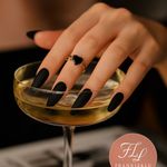 Black Gemstone Floral Vine Engagement Ring Gold Plated Size 6 NWT Photo 1