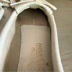 Minnetonka 2000s  Thunderbird White Leather‎ Beaded Southwest Moccasins Size 8 Photo 10