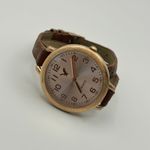 American Eagle Rose Gold Brown Leather Women’s Watch Working New Battery Photo 6