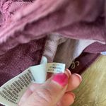 American Eagle  burgundy cut off jean shorts ~ stretch ~ women’s size 0 Photo 7