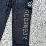 Rocawear  Y2K Velour and Rhinestone Pants Black 2X Photo 1
