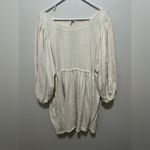 Free People Get Obsessed Babydoll Mini Dress Size Medium Photo 1