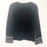 Faded Glory  Y2K Angora Lambswool Blend Boho Sweater Size Medium Photo 5