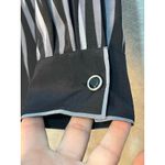 Bob Mackie  Silk Blouse Medium Black White Preppy Office Academia Photo 4