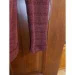 Lucky Brand mixed media asymmetrical open front cardigan, size medium Photo 2