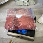 Lagenlook Drapey Dress frayed hem long sleeve midi Grau Orange (one size) mixed Size undefined Photo 6