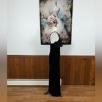 Gorgeous Vintage 90s Maurice’s Black Velvet Prom Gown! Size 8 Photo 3