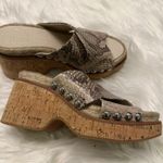 DV by Dolce Vit Dolce Vita Sandals Platform Snakeskin Photo 0