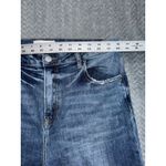 Risen Jeans Women's Blue Wide Leg Distressed Stretch Denim Size 32 Photo 8