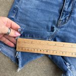 American Eagle Outfitters Hi Rise Shortie Next Level Stretch Jean Shorts Size 2 Photo 1