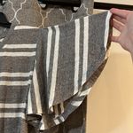 Jack by BB Dakota LIGHTWEIGHT heather grey striped t-shirt Photo 4