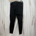 Abercrombie & Fitch  Women’s 2 Short High Rise Skinny Jeans Black Photo 2