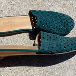 Franco Sarto Glena Green Suede Mule Photo 1