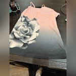 Xersion Pink and Gray Rose Tank Top. Workout!  Size medium! Photo 2