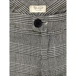 Brandy Melville John Galt Glen Plaid Straight Leg Trousers Black White One Size Photo 1