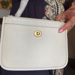 Coach Authentic  1941 Pebbled metallic gold leather 2 zip/Snap/Turnlock Crossbody Photo 14